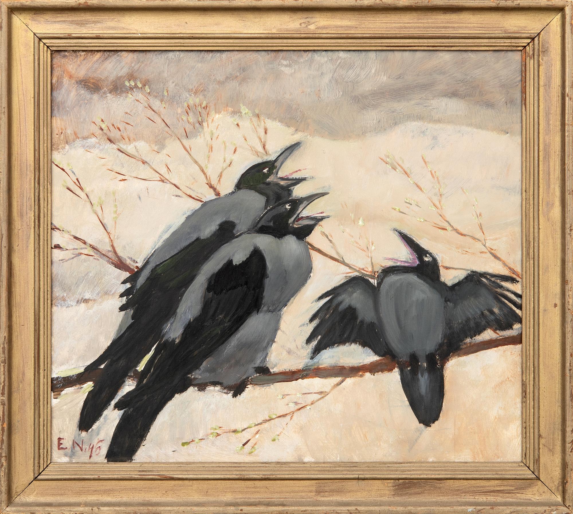 Ernst Norlind, Crows.