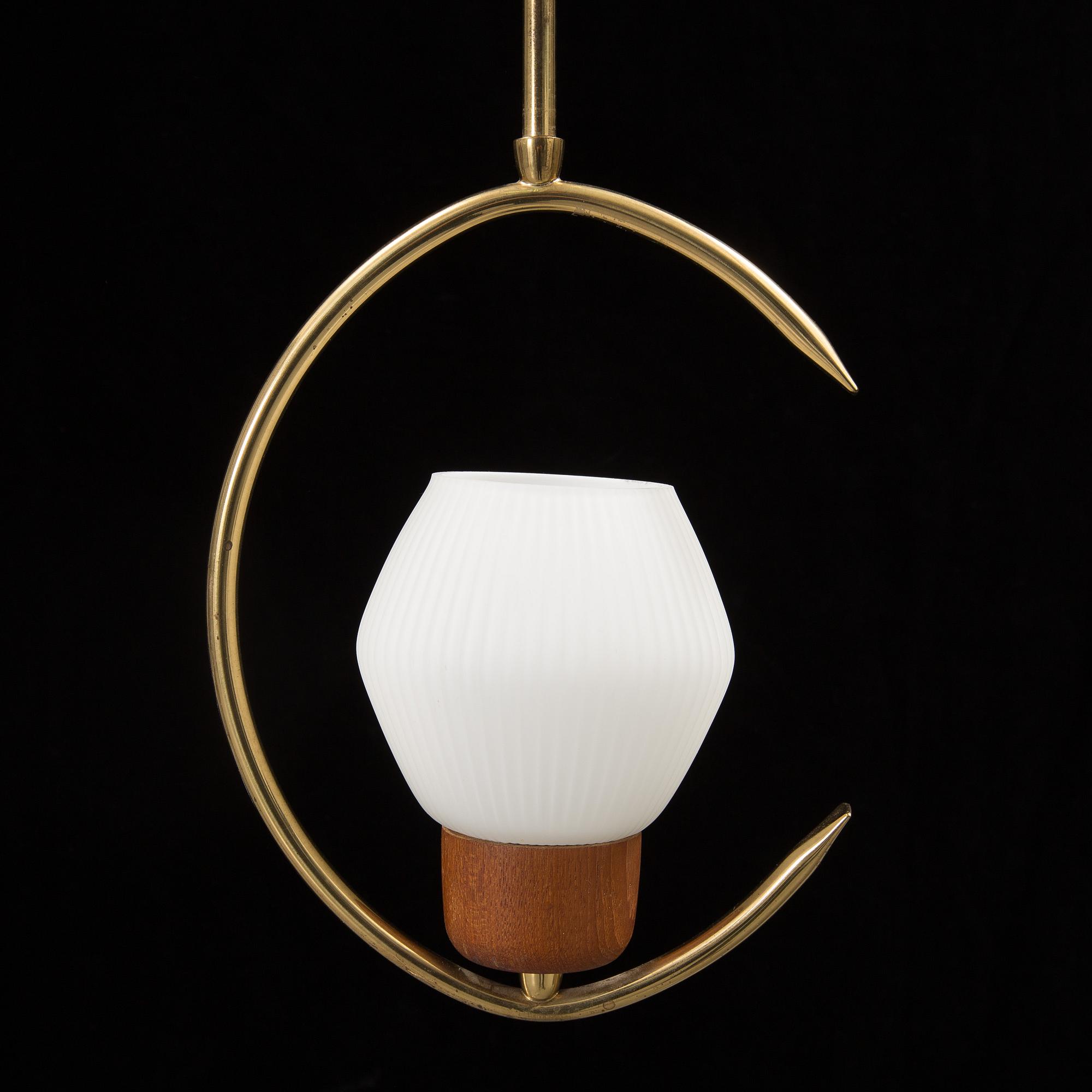 a 1950's ceiling light.