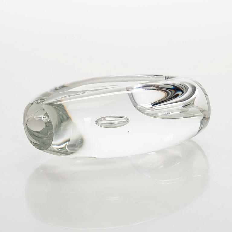 Timo Sarpaneva, a glass sculpture 'Claritas' signed Timo Sarpaneva Iittala 16/1988.
