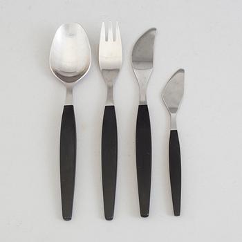 FOLKE ARSTRÖM, a 19 pcs stainless steel piece cutlery set from Gense, Eskilstuna.