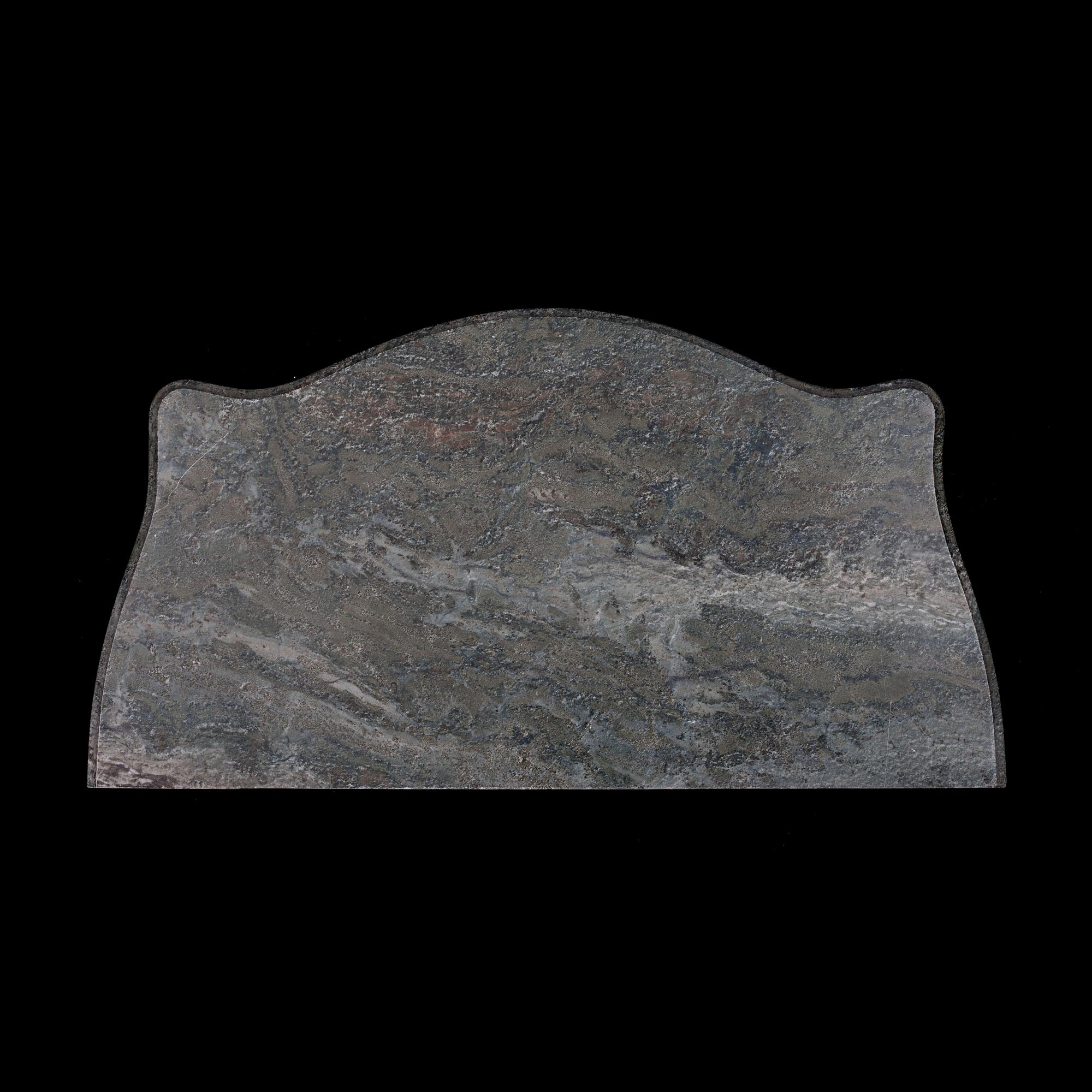 STENSKIVA, kolmårsdmarmor, rokokostil, 1900-talets mitt.