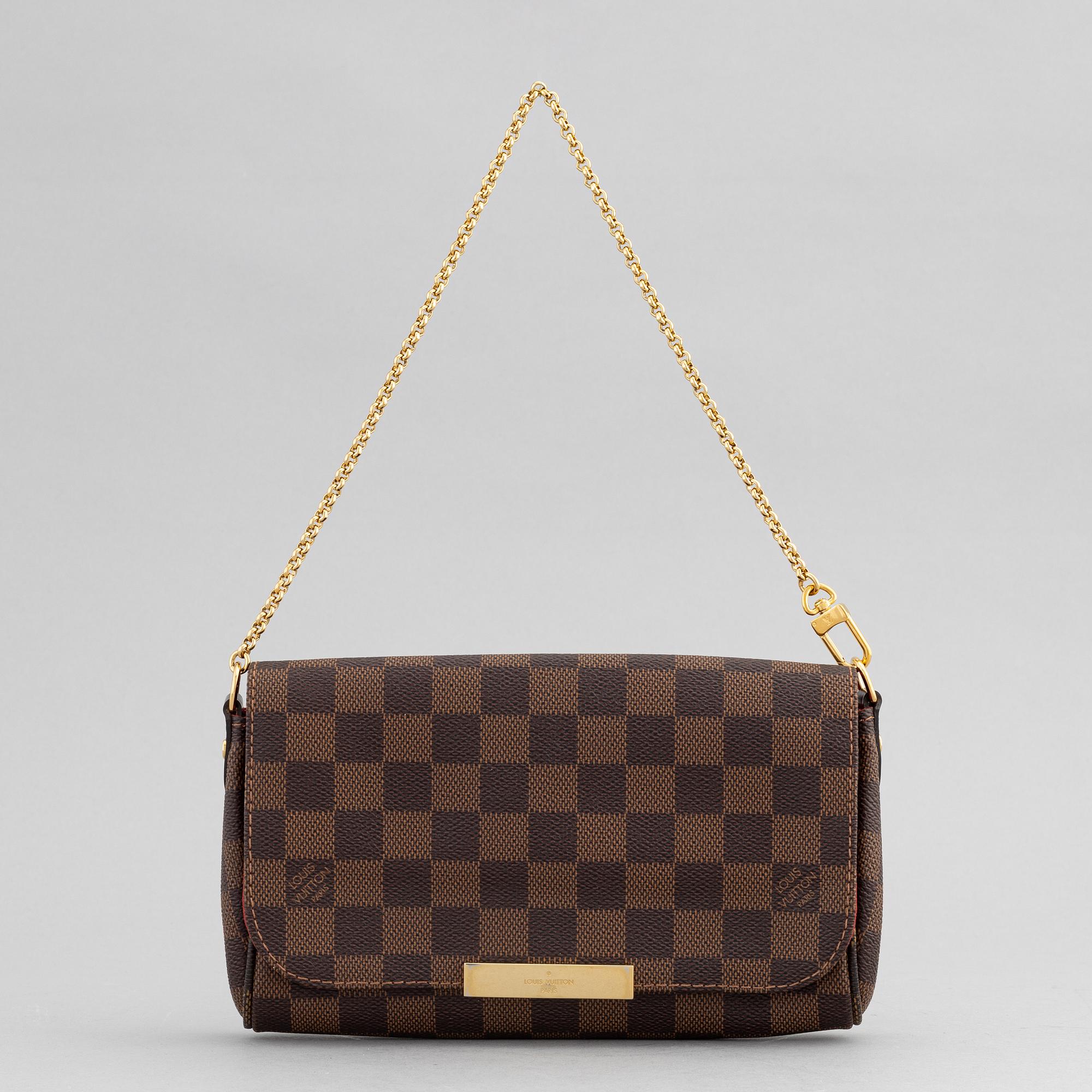 Louis Vuitton, a Damier Ebene 'Favorite PM' handbag, 2016.
