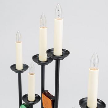 A CHRISTMAS ELECTRIC CANDELABRA "FANTASI 97" FROM OSRAM.  Second half of 20th century,