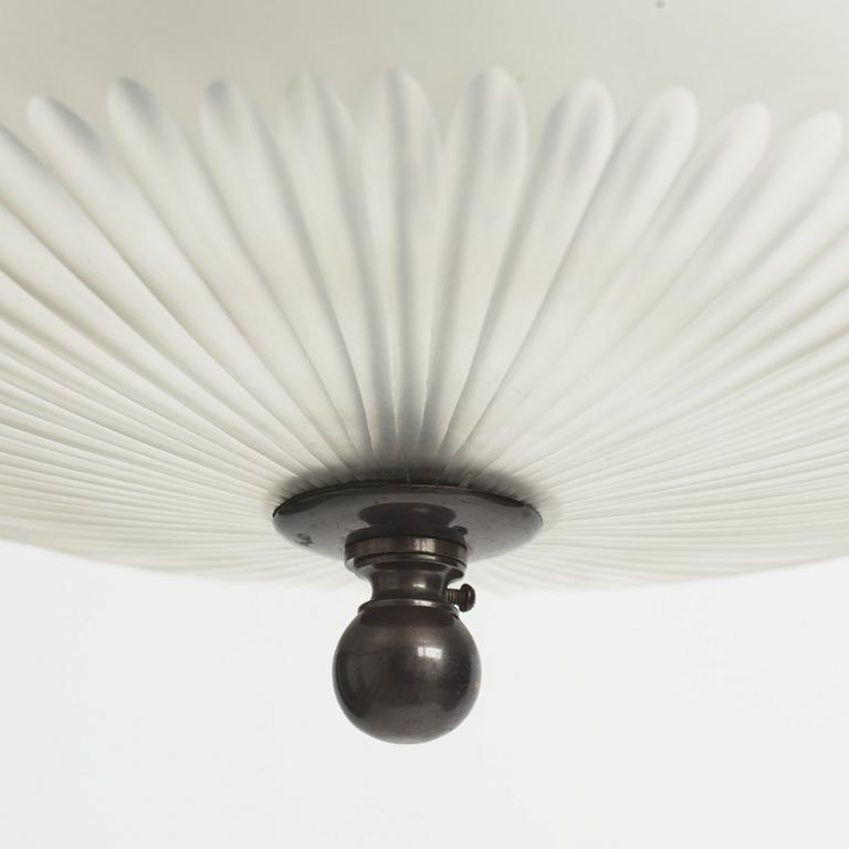 Erik Tidstrand, a model '26822' ceiling light, Nordiska Kompaniet, 1920's/30's.