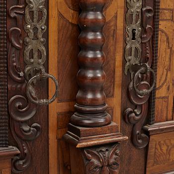 A Baroque style cabinet, 19th Century.