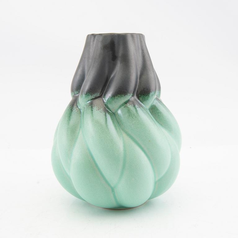 Lisa Hilland, vases 4 pcs "Eda" for Myltha, 21st century glazed stoneware.