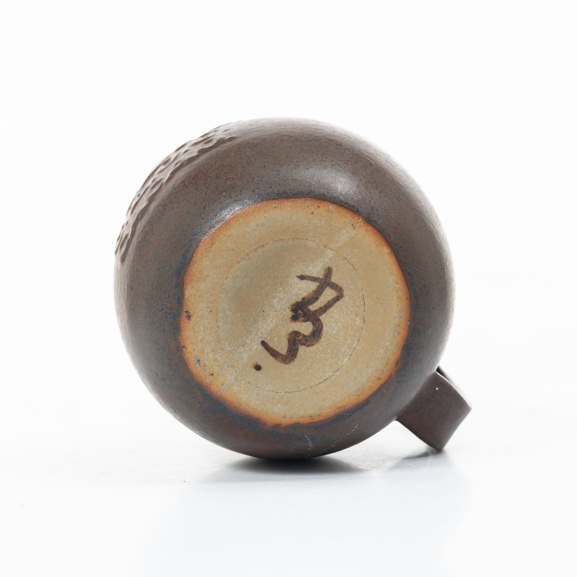 Arne Bang, Likörflaska, stengods, Danmark 1930-40-tal.