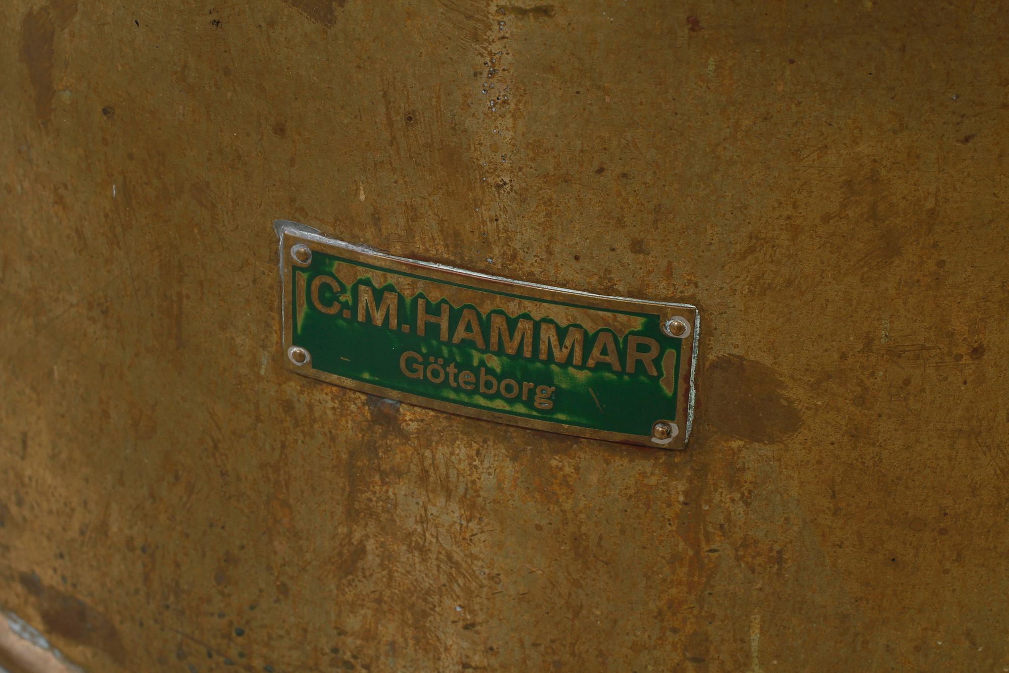 NAKTERHUS MED KOMPASS, C. M Hammar, Göteborg, 1900-tal.