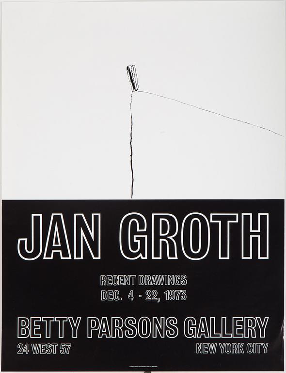 Five exhibition posters from Paris and New York during the 1970s.