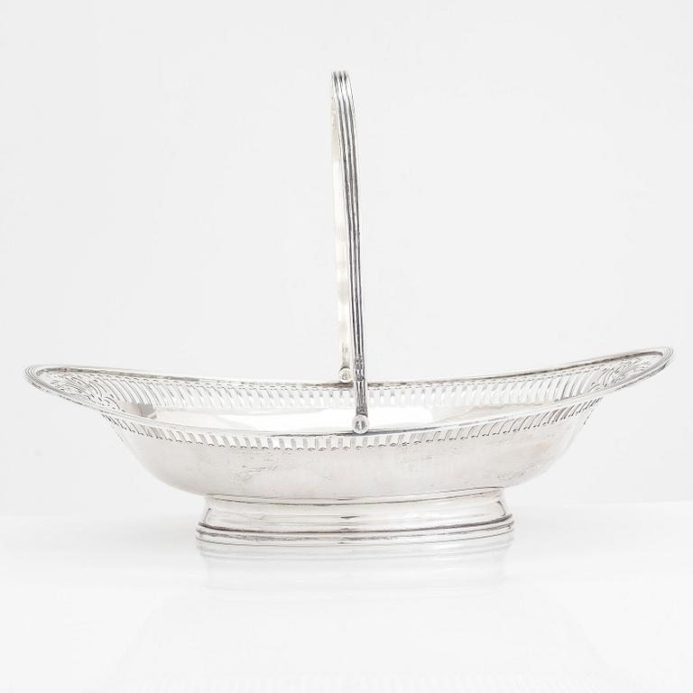 Haseler Brothers, brödkorg, sterlingsilver, Chester, England 1903.