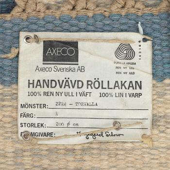 Ingegerd Silow, a rug, 'Torvalla', flat weave, diameter c 206 cm.