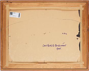 CARL FREDRIK REUTERSWÄRD, laquer and tempera on paper panel, signed CF Reauterswärd.