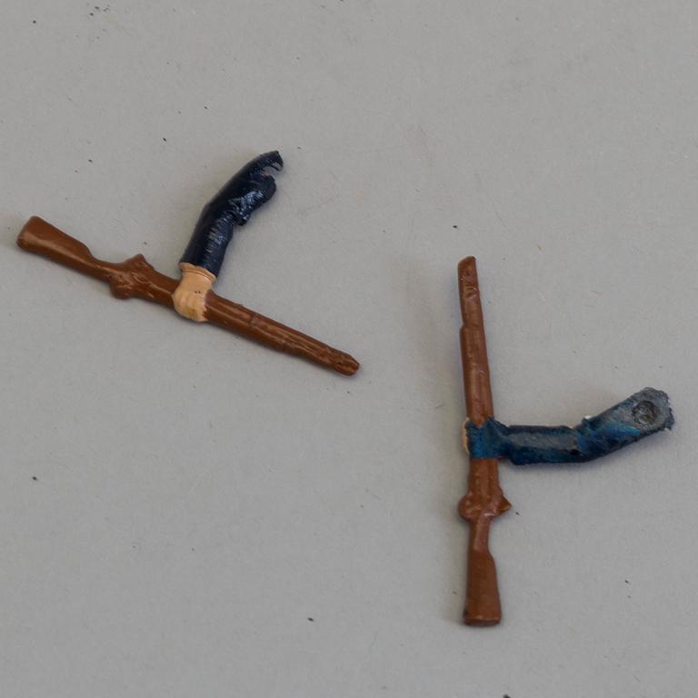 TENNSOLDATER, 48 st, bl.a. Holger Eriksson, 1900-tal.