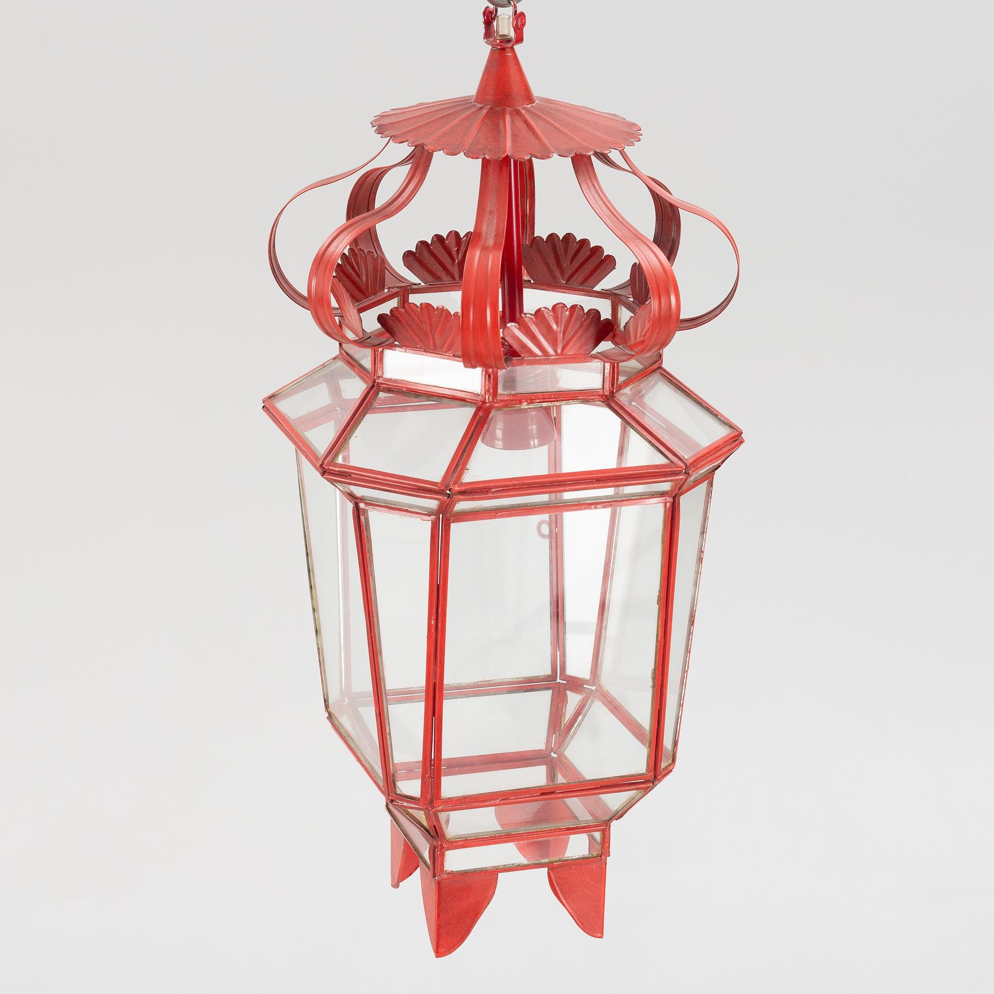 A ceiling lamp, Aquarius, Helsingborg, 20th century.