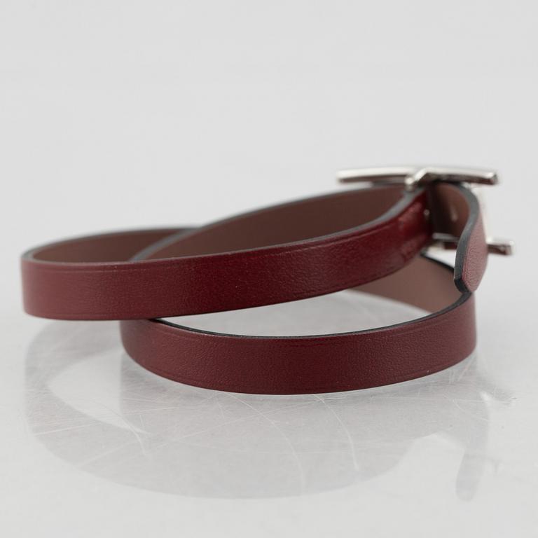 Hermès, armband "Behapi Double Tour".