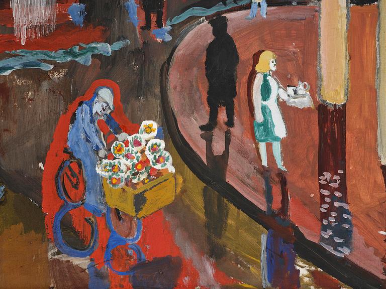 Sven X:et Erixson, "Höstkväll på Götgatan".