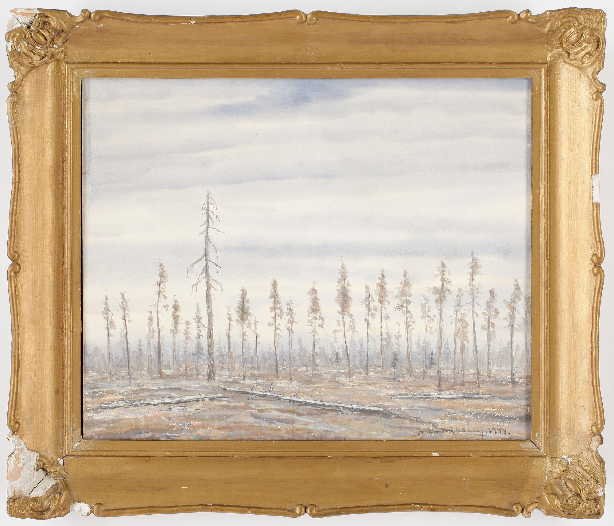 NILS WIKBERG, 2st, akvareller, signerade och daterade 1944.