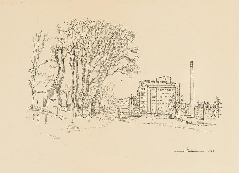 Henrik Tikkanen, Kaupunkinäkymä.