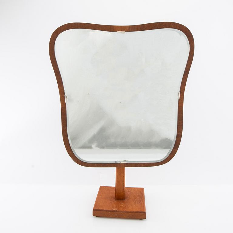 Table mirror, Swedish Modern Hovmantorp 1940s/50s.