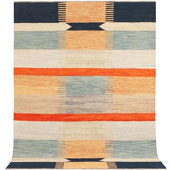 An Afghan Kelim carpet, c. 235 x 177 cm.