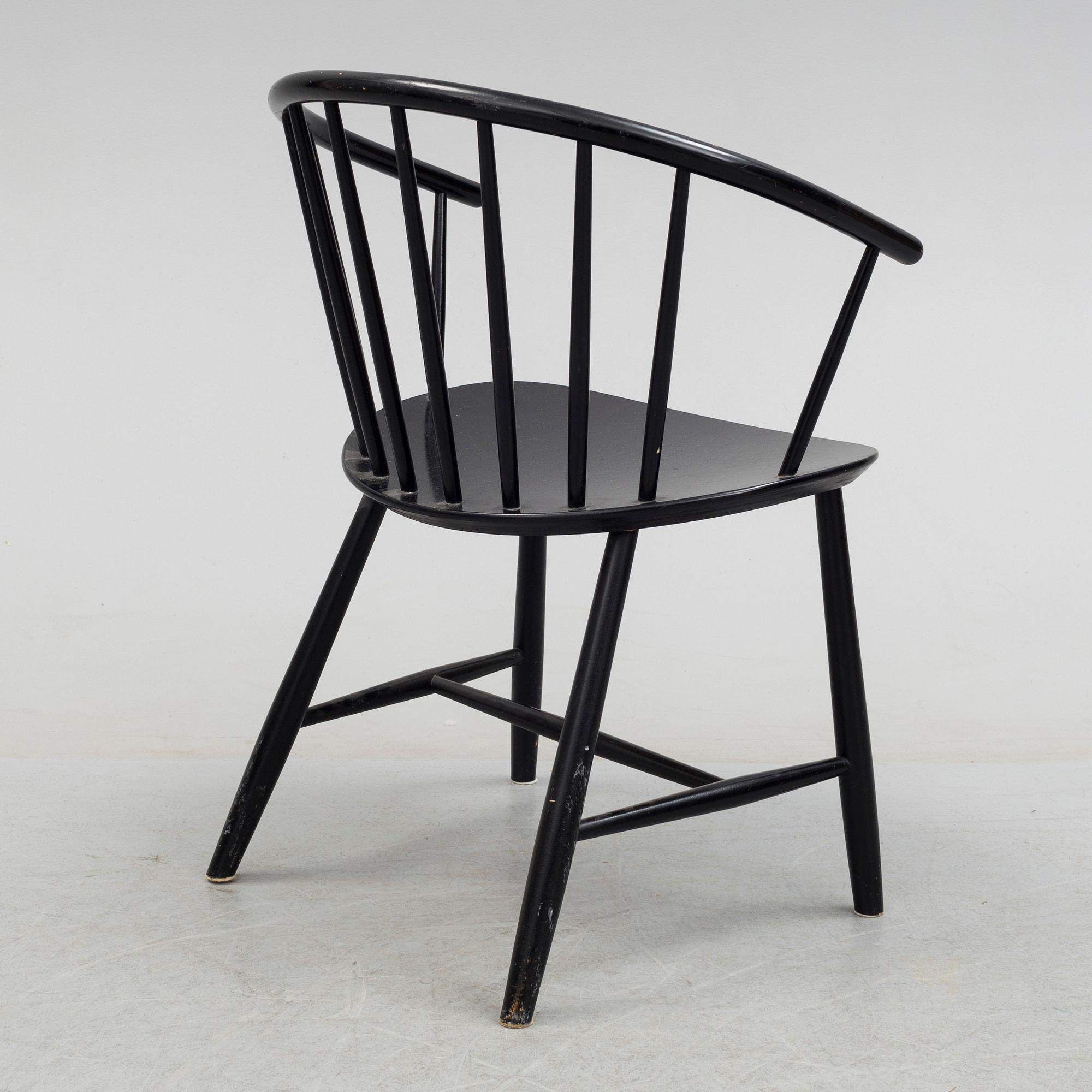 EJVIND A. JOHANSSON, armchair, "J64", FDB Möbler, Denmark.