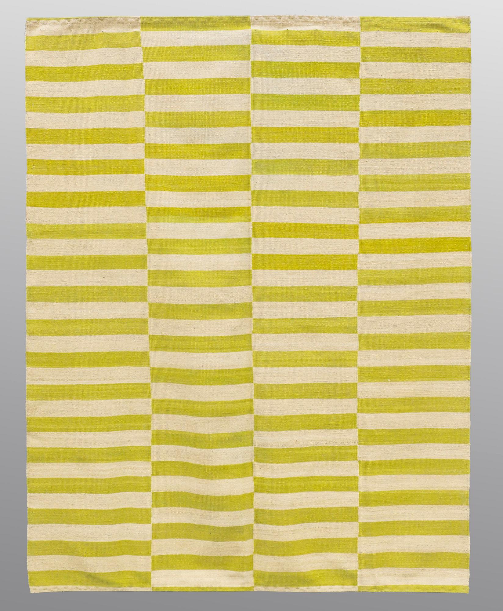 A RUG, flat weave, ca 227 x 173 cm.