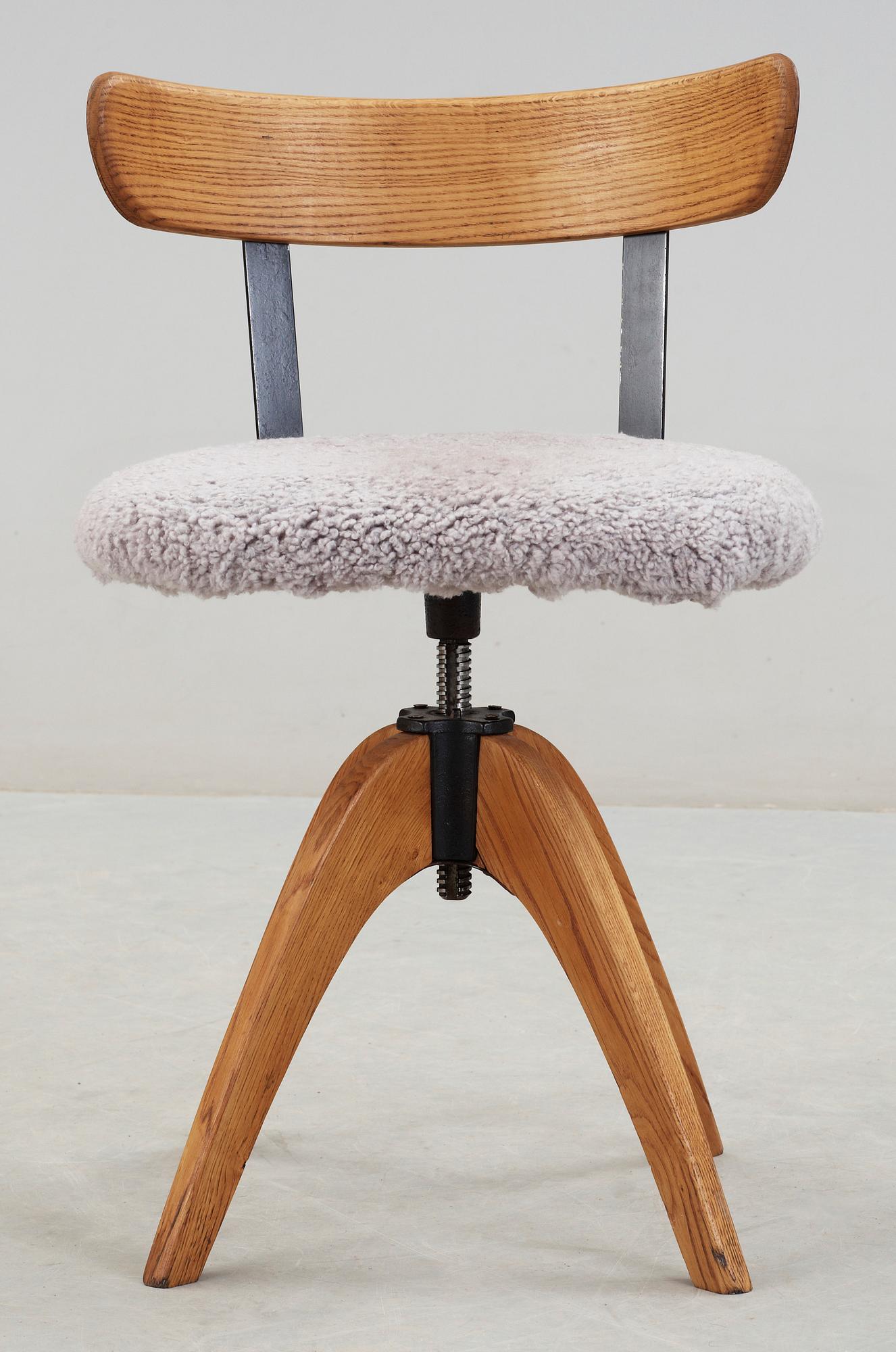 SKRIVBORDSSTOL, industri, 1930-40-tal.