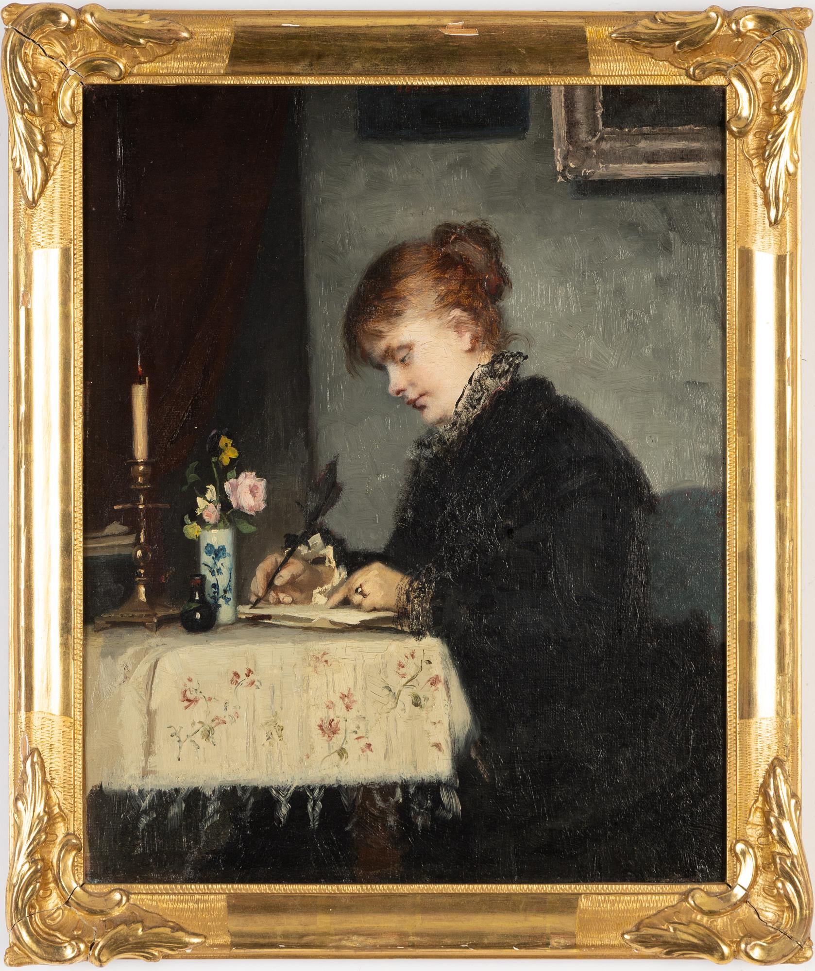 Amanda Sidwall, oil on canvas/panel.