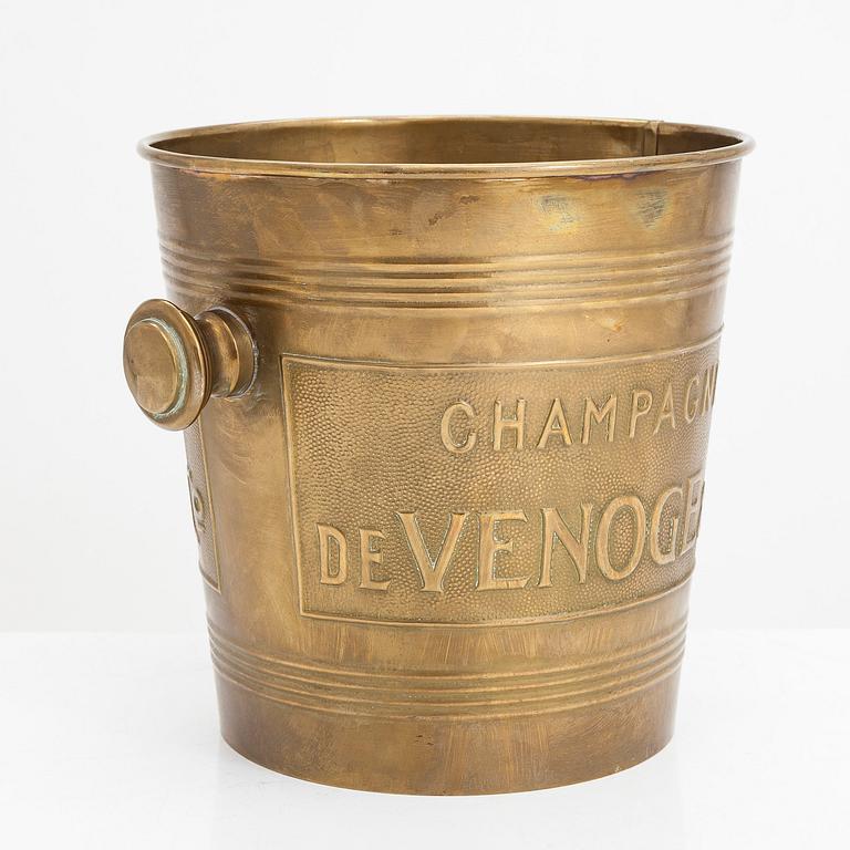Champagne cooler, Venoge & Co, France, second half of the 20th century.