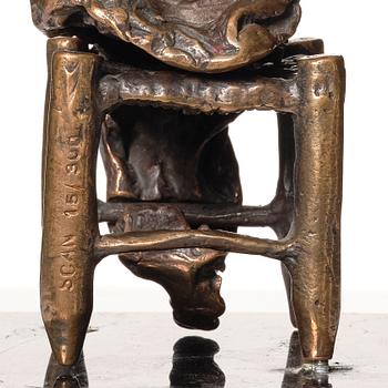 Salvador Dalí, "Don Quichotte assis".