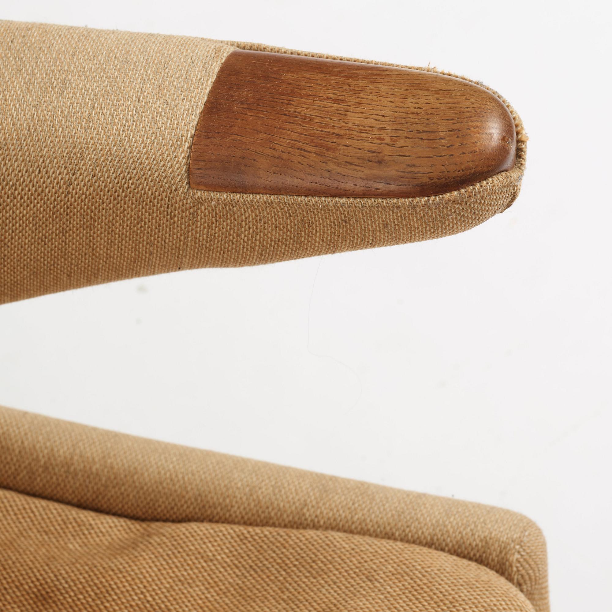 Hans J. Wegner, fåtöljer, ett par, "Bamse /Papa Bear", AP-stolen, Danmark, 1950-60-tal.