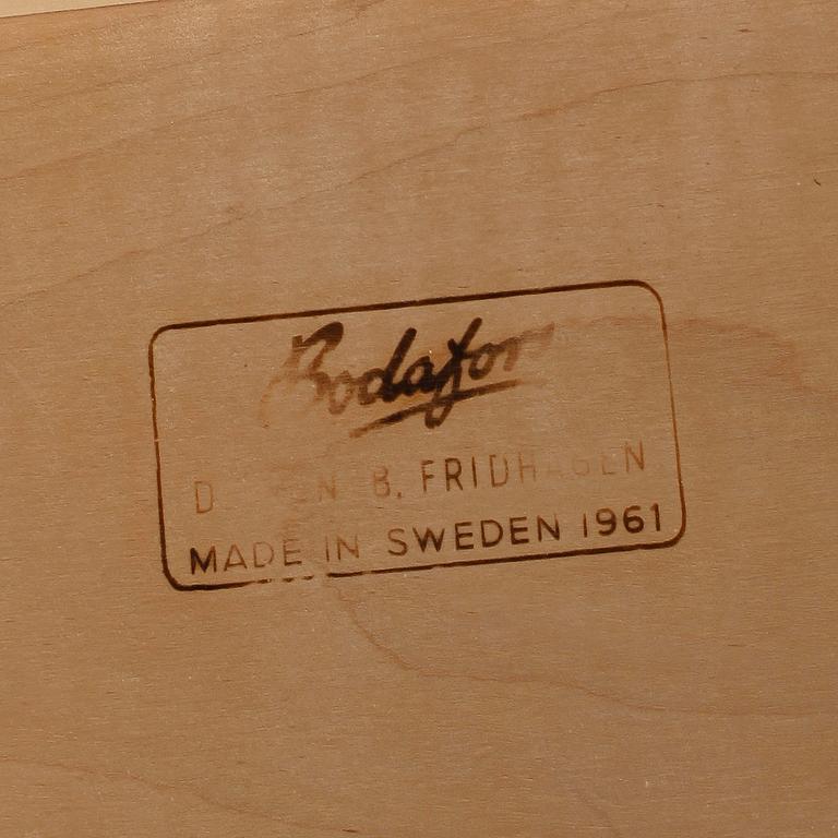 TOILETTBORD, Bertil Fridhagen, Bodafors, 1961.
