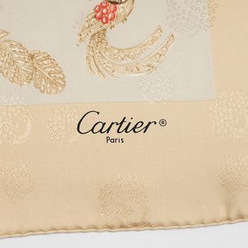 Cartier, scarf.