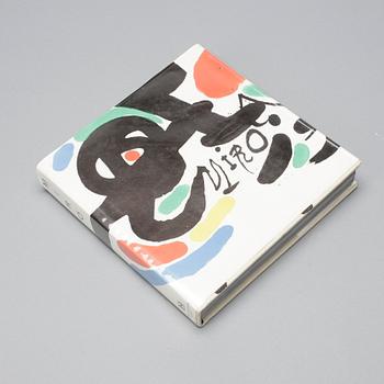 KONSTBOK, Joan Miró, Fotoscop, Det Visuella Språket, Galerie Börjeson, numrerad 218/1500, 1975.