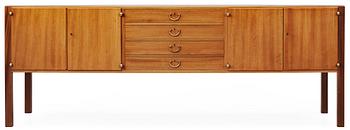 A Josef Frank mahogany sideboard by Svenskt Tenn, model 1015.