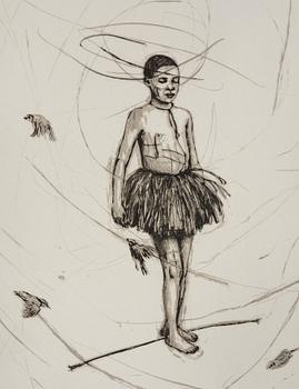 Linn Fernström, Flicka med fåglar.