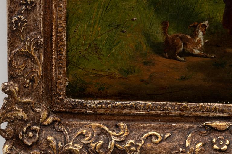 William Crosby, tillskriven, Hundpromenaden.