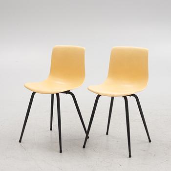 Arthur Lindqvist, a pair of chairs, prototypes, Grythyttans Stålmöbler.