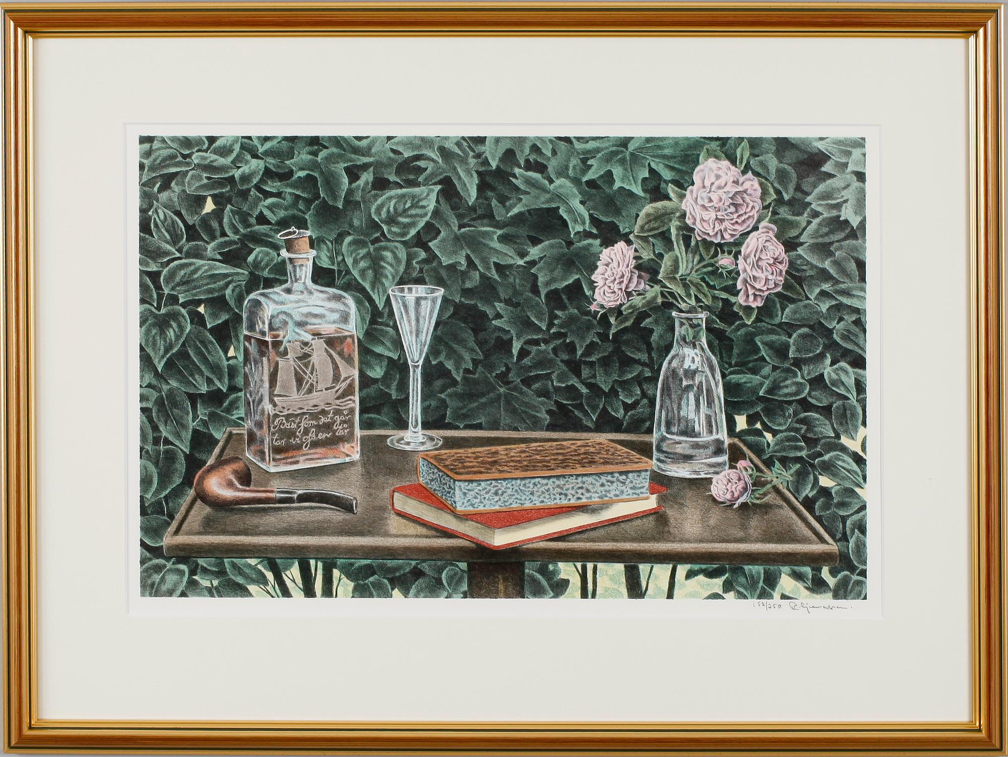 REINHOLD LJUNGGREN, färglitografi, sign, numr 152/250.