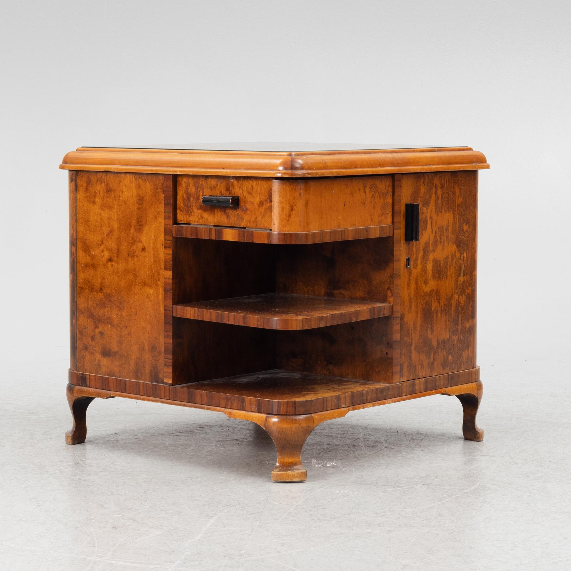 Smoking table, Art Deco, 1930s.