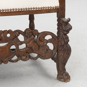 Armchair, Baroque, 18th century.