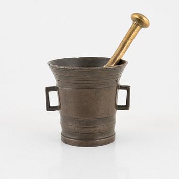 A mortar, 18th century.