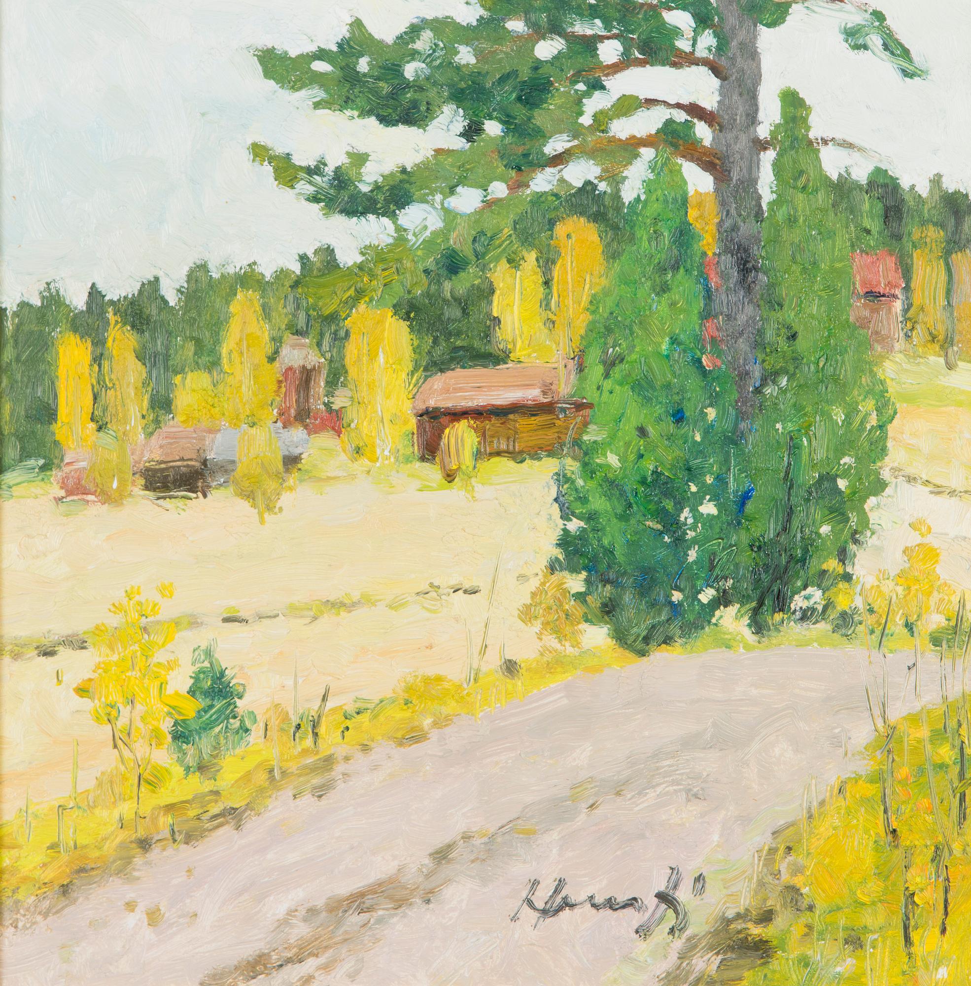 Armas Hursti, Landscape.