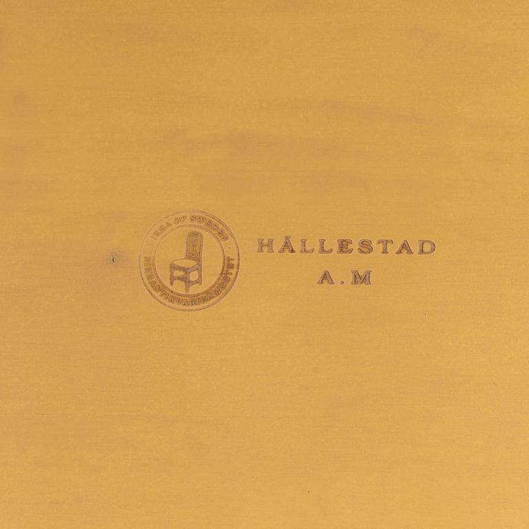 A 'Hällestad' tray table by IKEA, late 20th century.