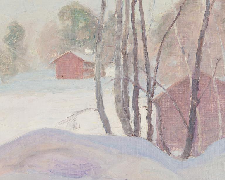 Pekka Halonen, Solig Vinterdag.