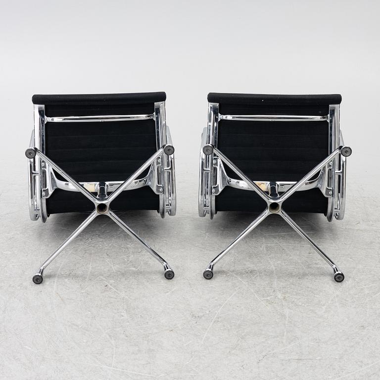 Charles & Ray Eames, A pair of EA 108 armchairs, Vitra.