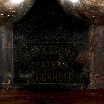 VÄGGTELEFON, L M Ericsson & Co, Patent, Stockholm, tidigt 1900-tal.