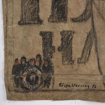 Gösta Werner, 3-masted schooner ship.