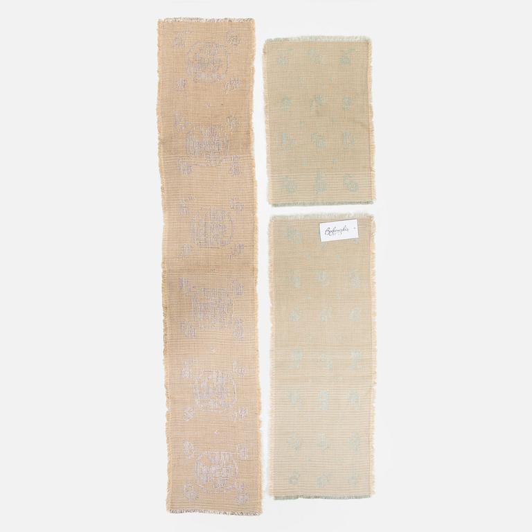 Margareta Ahlstedt-Willandt, kaitaliinoja, 2 kpl ja tabletti, Ateljé Margareta Ahlstedt-Willandt.