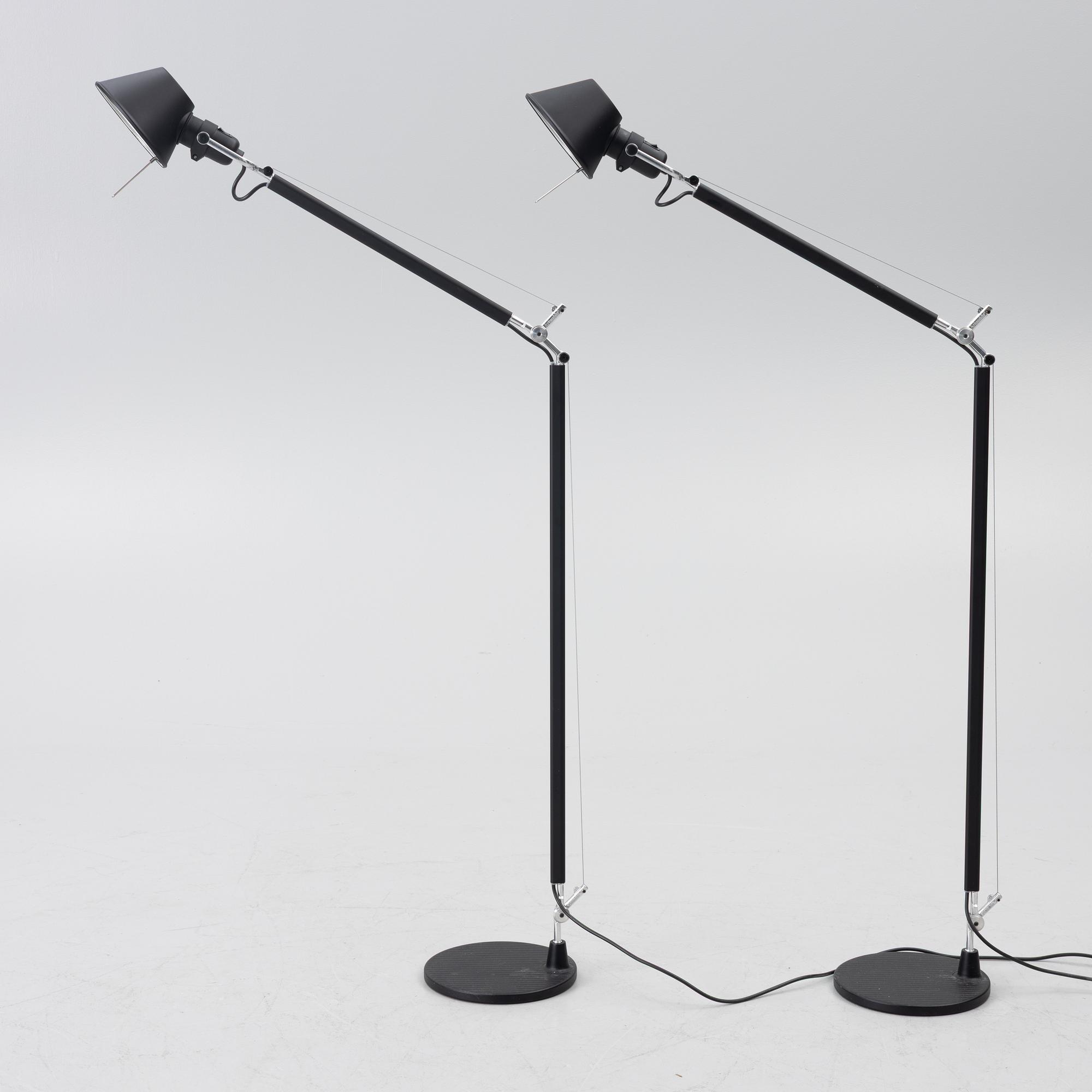 Michele De Lucchi & Giancarlo Fassina, floor lamp, 'Tolomeo', Artemide, Italy.